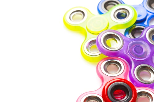 Preview: spinner stress relieving toy isolated