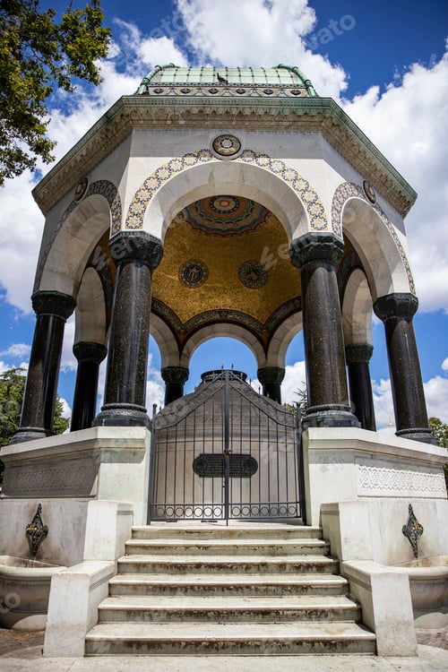 Preview: German Fountain in Sultan Ahmed Park.