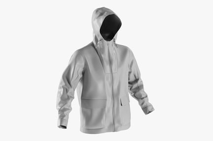 Preview: Hooded Men's Jacket Base Mesh