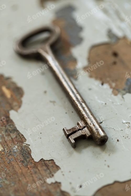 Preview: Old, ornate key