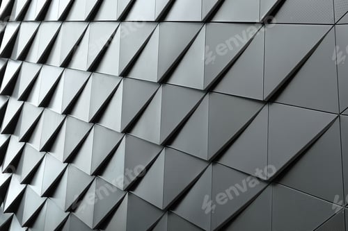 Preview: Triangle facade of a modern building