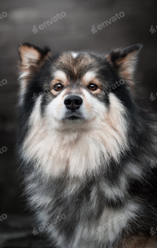 Preview: Portrait of Finnish Lapphund dog