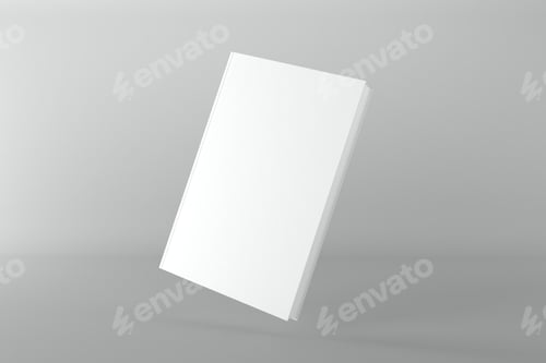 Preview: book, mockup, cover, textbook, realistic