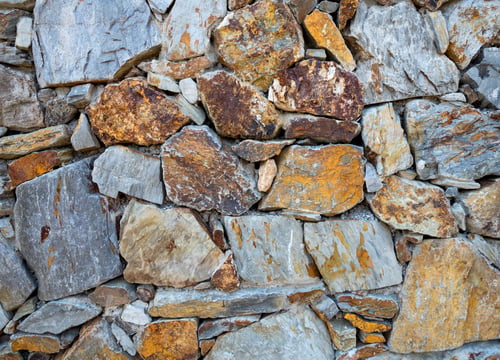 Preview: Stacked stone wall