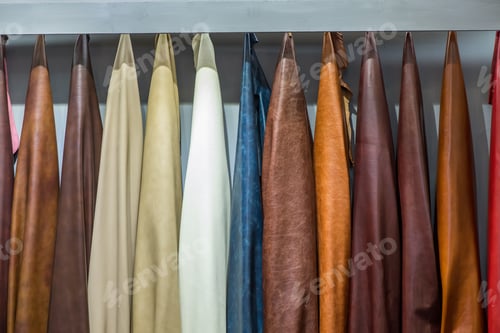 Preview: Leather Pelt Fashion Variety Color Material Hanging