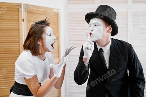 Preview: Two mime artists, secret lovers parody