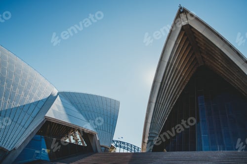 Preview: the opera house, sydney, australia, on a clear day