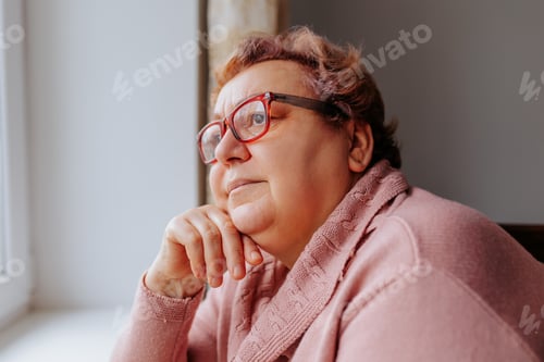 Preview: Elegant Senior Woman at Home