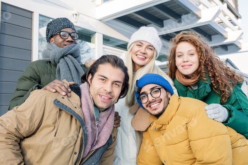 Preview: Five Multi-Ethnic Friends
