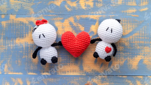 Preview: Hand made toys composition