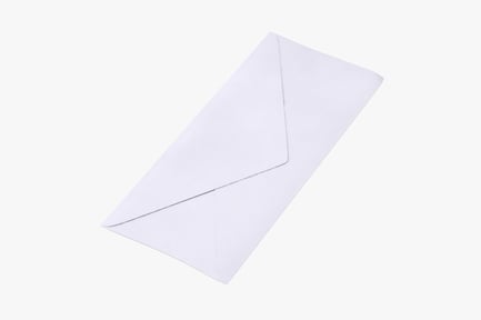 Preview: Closed Paper Envelope Mockup