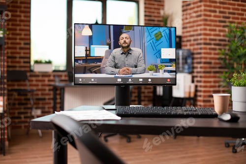 Preview: Workspace ready for virtual meeting