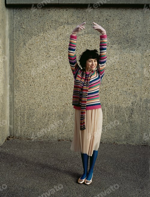 Preview: Woman stretching