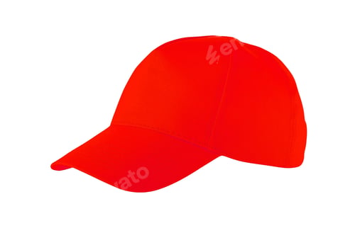 Preview: A red cap isolated white background
