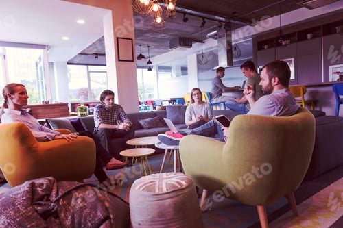 Preview: team meeting and brainstorming