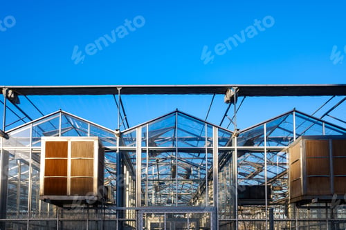 Preview: Glass greenhouse to study new crops and pests.