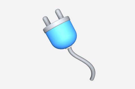 Preview: Smart Plug Tech 3D Illustration