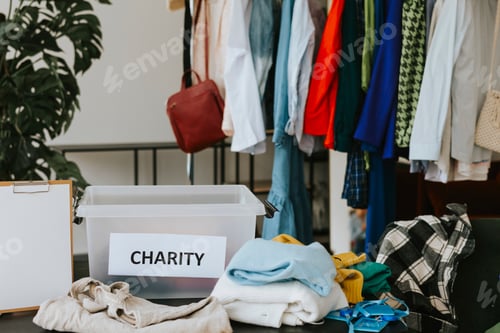 Preview: Choosing clothes for donation, charity and clothing collection fairs, choosing stylists