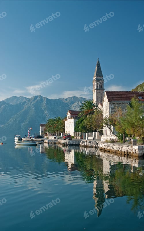 Preview: perast village on kotor bay montenegro