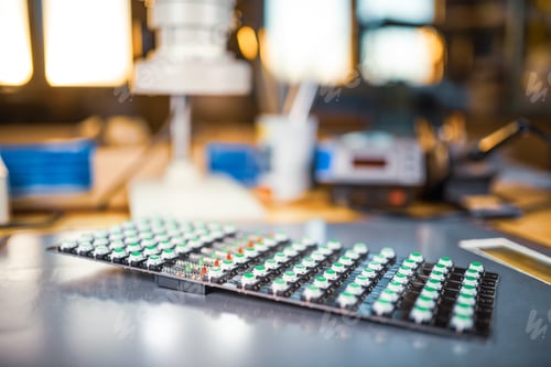 Preview: Panel of LED light indicators is in the production
