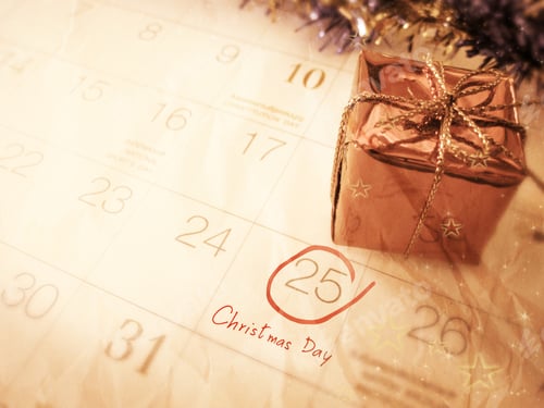 Preview: Christmas Day Highlighting On Calendar