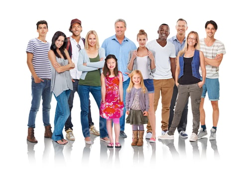 Preview: Cool, calm and casual. Studio shot of a diverse group of people wearing casual clothing.