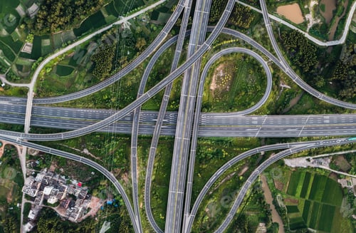 Preview: highway interchange Road
