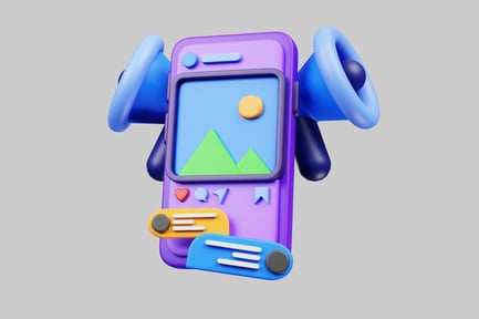 Preview: Social media marketing phone