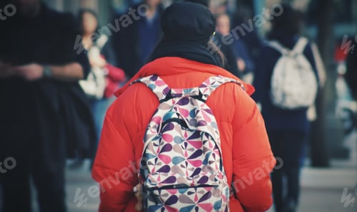 Preview: A woman in a city