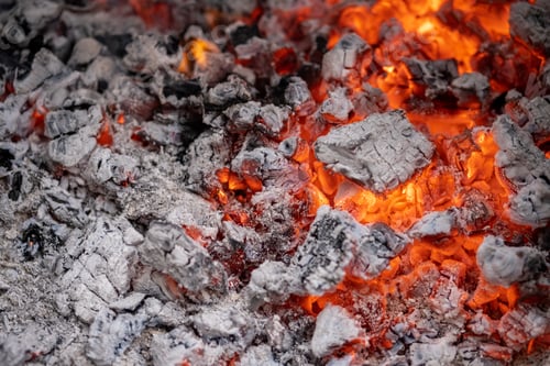 Preview: burning coal background