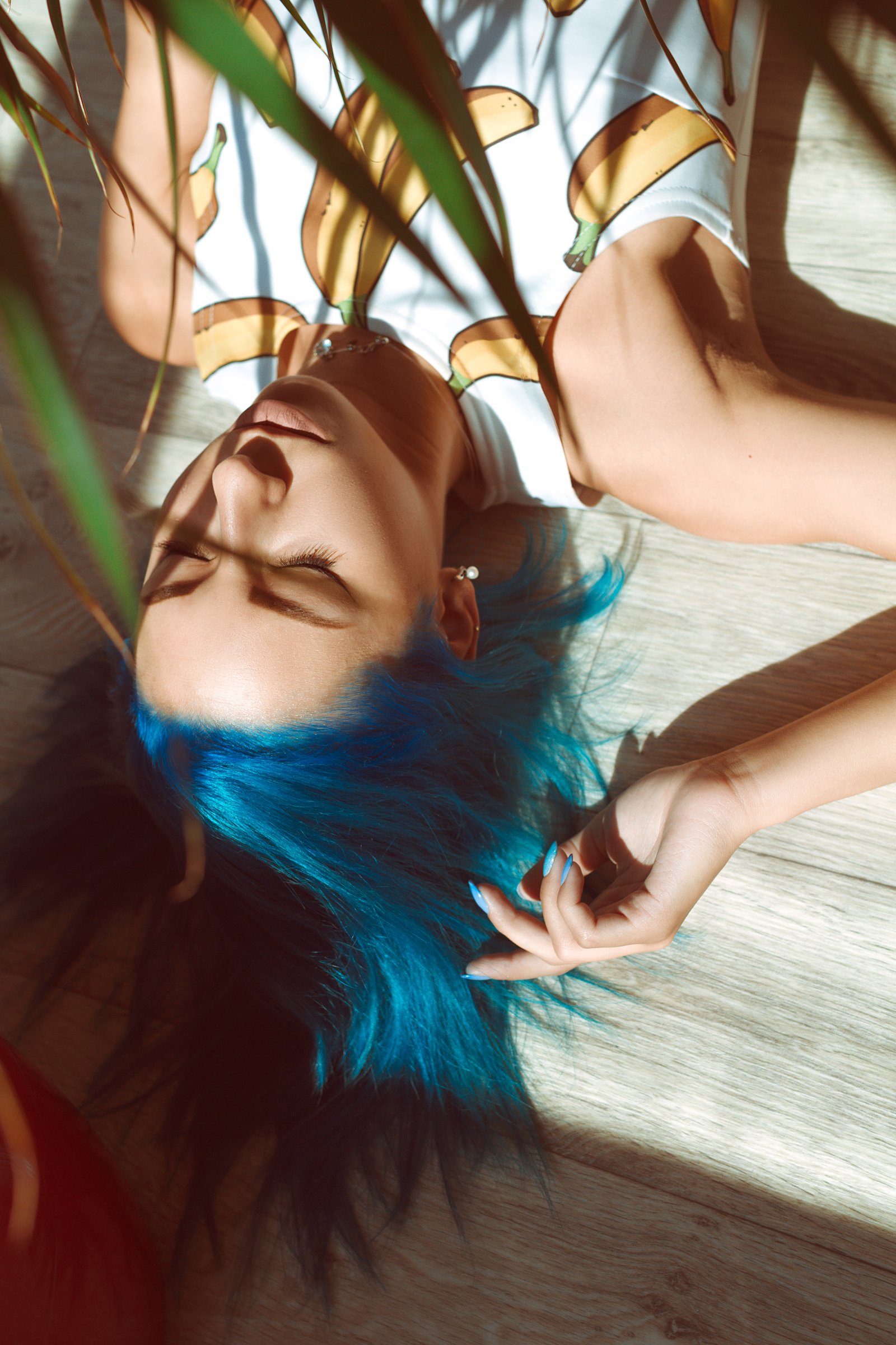 Vivid Blue Roots