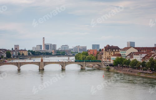 Preview: historical Buildings in the city centre of Basel.