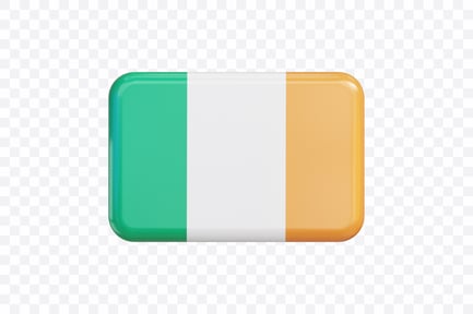 Preview: Ireland Flag Banner