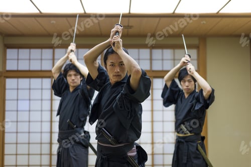 Preview: Samurai training in a traditional dojo in Tokyo