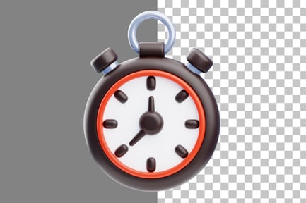 Preview: Stopwatch 3D Icon