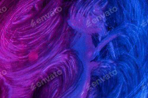 Preview: Smears of neon paint