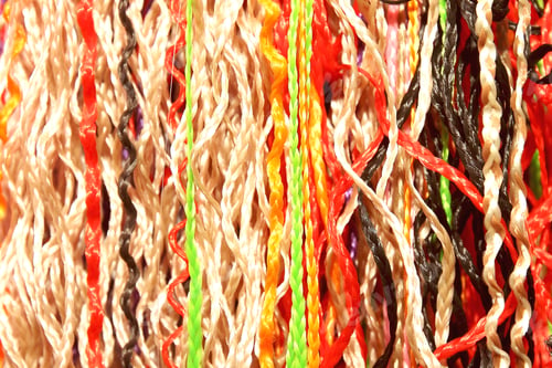 Preview: Pigtails Artificial Bright Background Image
