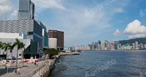 Preview: Victoria Harbor, Hong Kong, 26 July 2019: Hong Kong city