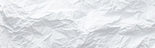 Preview: top view of empty crumpled paper texture, panoramic shot