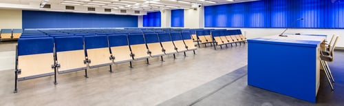 Preview: Lecture hall prepared for students