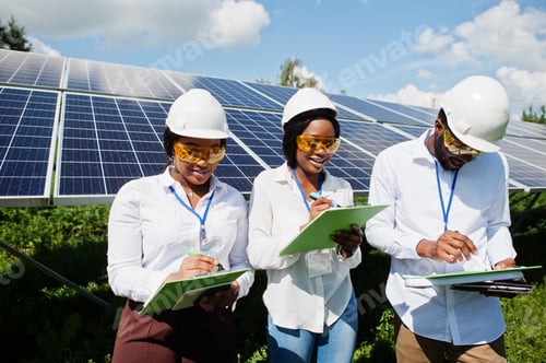Preview: Africa solar energy concept