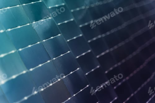 Preview: Abstract closeup of solar panel grid with gradient