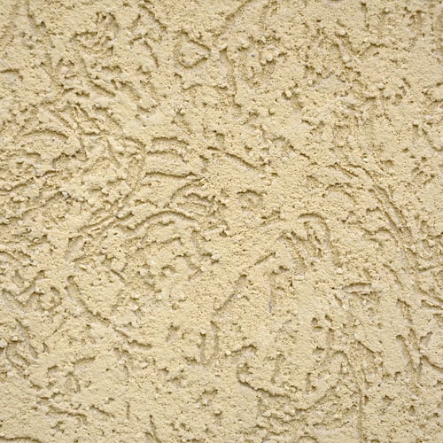 Preview: The texture of the beige decorative plaster in bark beetle style