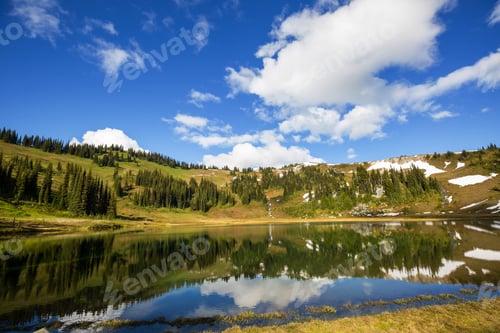 Preview: Mountains lake