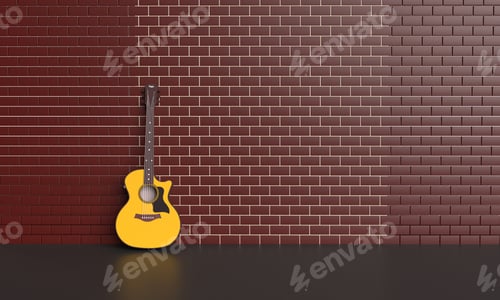 Preview: guitar music song artist concreate wallapaer background copy space acoustic string classical play