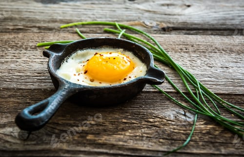 Preview: fried egg for breakfast