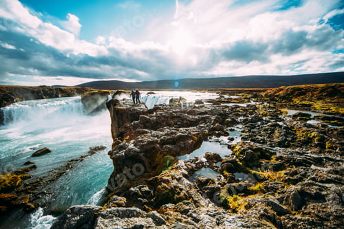 Preview: Godafoss Waterfall.