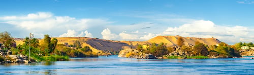 Preview: Sandy hills on river Nile