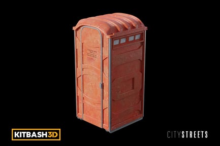 Kitbash: City Streets - Portable Toilet