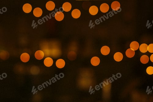 Preview: Blurry Bokeh lights in the night